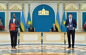 The Samruk-Kazyna Fund and the state body of Rwanda, the Rwanda Mines, Petroleum and Gas Board (RMB), have signed a cooperation agreement.