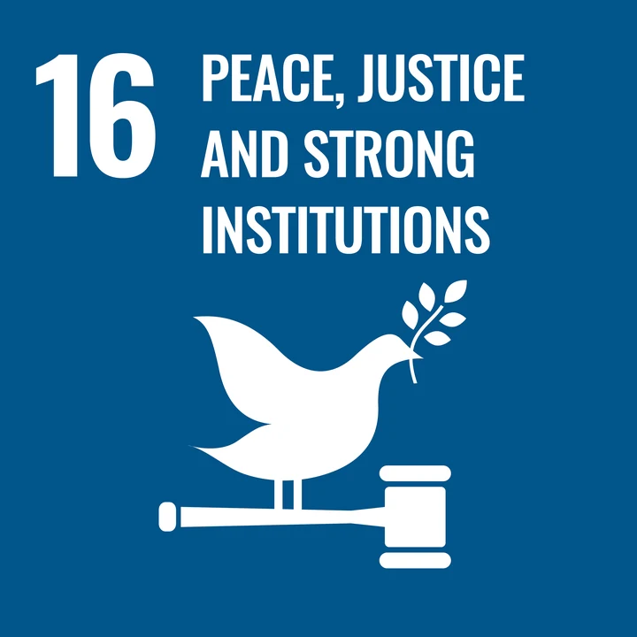 SDG 16. Peace, Justice and Strong Institutions