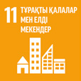 ТДМ 11. Тұрақты қалалар мен елді мекендер