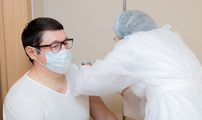 Vaccination of Samruk-Kazyna Employees