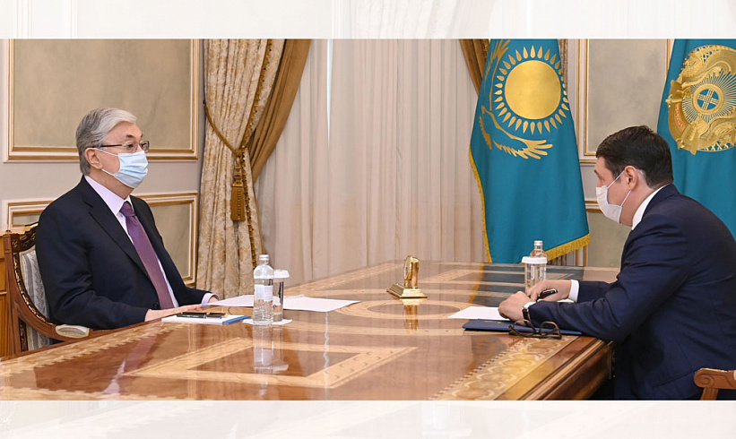 The Head of State to Have Received Almassadam Satkaliyev, the CEO of Samruk-Kazyna JSC