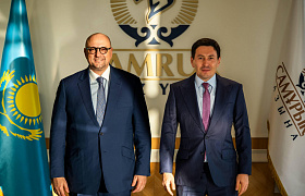 Samruk-Kazyna and Masdar to Discuss the Construction of a Wind Farm in Zhambyl Region  Nurlan Zhakupov, Chairman of the Management Board of Samruk-Kazyna JSC, held talks with Mr. Mohamed Jameel Al-Ramahi, Chief Executive Officer of Masdar.  Masdar is one 