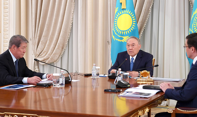 THE MEETING OF THE COUNCIL FOR THE MANAGEMENT OF SAMRUK-KAZYNA JSC CHAIRED BY THE FIRST PRESIDENT OF KAZAKHSTAN