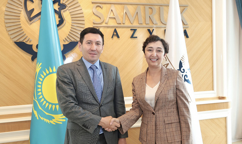 The Chairman of Samruk-Kazyna to Have Met with Vice President of China Power International Holding
