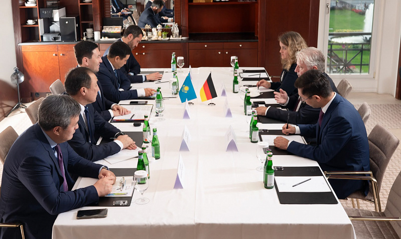 Nurlan Zhakupov met with Special Representative of the Rhenus Group Executive Board