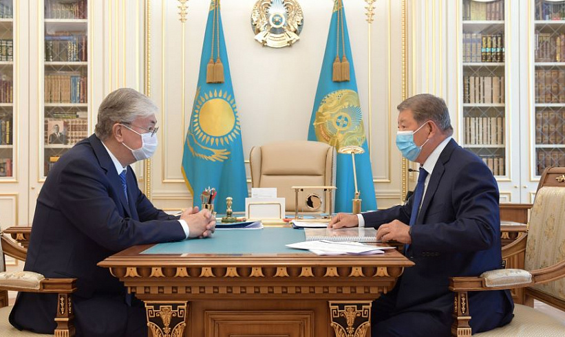 Kassym-Jomart Tokayev held a meeting with Akhmetzhan Yessimov