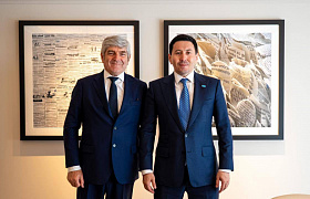 Nurlan Zhakupov, Chairman of the Management Board of Samruk-Kazyna JSC, met with Alessandro Bernini, Chief Executive Officer of the Italian company Maire Tecnimont
