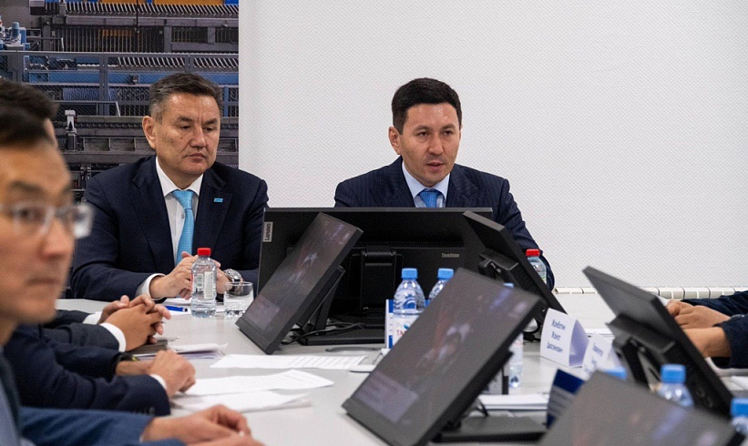 Nurlan Zhakupov Visits Kazzinc LLP