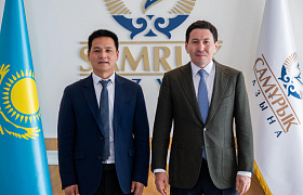 «Самұрық-Қазына» басшысы Нұрлан Жақыпов Huawei Technologies компаниясының Орталық Азиядағы президенті Джеки Жангпен кездесті