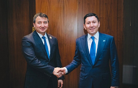 Глава АО «Самрук-Қазына» Нурлан Жакупов встретился с заместителем Премьер-министра Узбекистана Жамшидом Ходжаевым