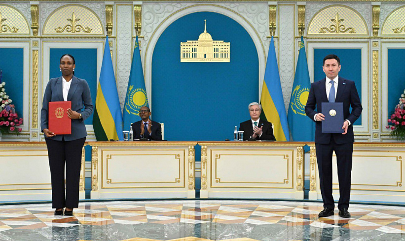 Фонд «Самрук-Қазына» и государственный орган Руанды Rwanda Mines, Petroleum and Gas Board (RMB) подписали Соглашение о сотрудничестве.