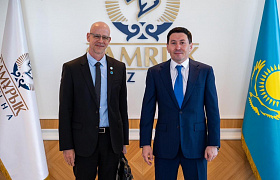 «Самұрық-Қазына» басшысы Нұрлан Жақыпов Израильдің Инновациялар басқармасының (Israel Innovation Authority) бас директоры Дрор Бинмен кездесті