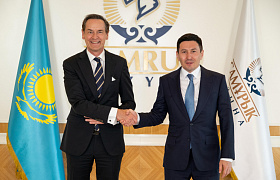 Nurlan Zhakupov, the Head of Samruk-Kazyna JSC, met with Patrick Warnking, Google Vice President for Central and Eastern Europe