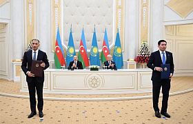 Samruk-Kazyna and AZCON to Join Forces to Develop the Middle Corridor