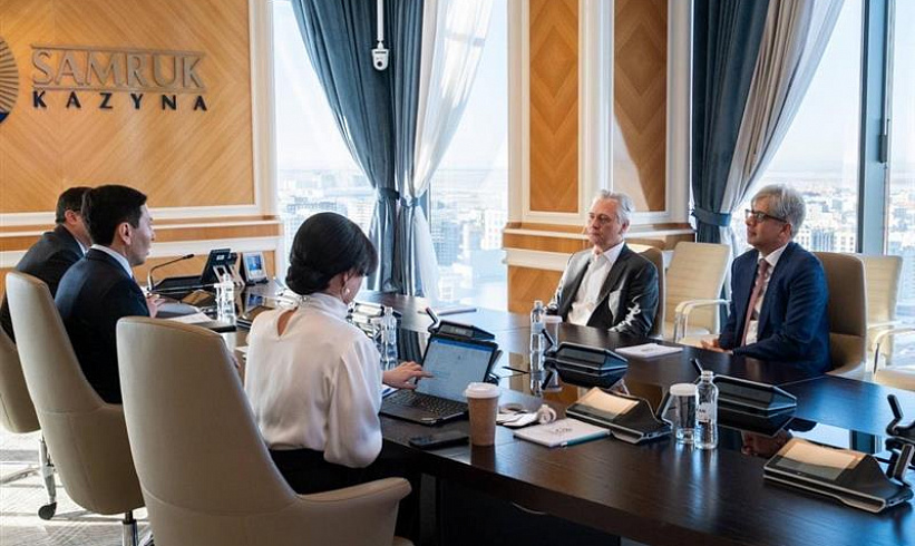 «Самұрық-Қазына» басшысы Нұрлан Жақыпов Ashmore Healthcare International және Mount Sinai Hospital басшылығымен кездесті