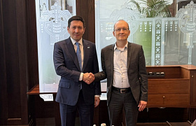 The Head of Samruk-Kazyna, Nurlan Zhakupov, met with Mr. Sandor Buda, Chairman of the Board of Directors and CEO of the Hungarian state organization National Capital Holding