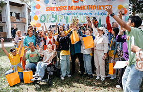 Завершился второй сезон инклюзивного лагеря «Sheksiz Mumkyndikter»