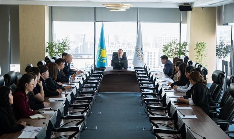 A meeting of the Youth Council was held at Samruk-Kazyna JSC with the participation of the Fund’s management, chairs of youth councils, and young employees from portfolio companies