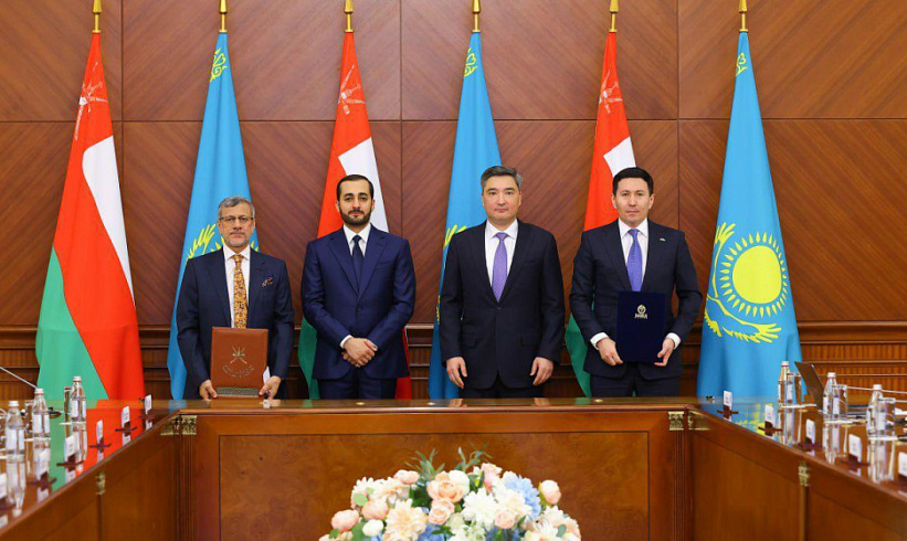 Samruk-Kazyna and Oman Investment Authority Sign Heads of Terms Agreement on investment cooperation