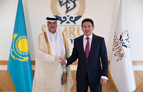 Nurlan Zhakupov, the Head of the Fund, to Have Met with Mr. Ahmad Al-Sayed, Minister of State for Foreign Trade of the State of Qatar