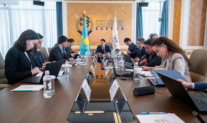 Nurlan Zhakupov Chairs Meeting of the Board of Directors of KazMunayGas