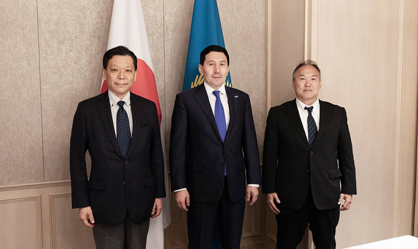 Chairman of the Management Board of Samruk-Kazyna JSC Met with the Management of JOGMEC