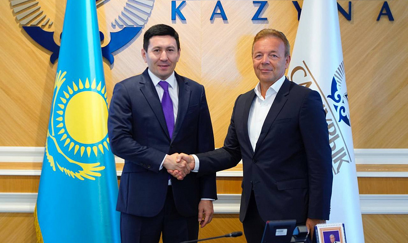 Nurlan Zhakupov, Chairman of the Management Board of Samruk-Kazyna JSC, to Hold a Meeting with Yuri Antonyuk, Vice President, First Head of EPAM for Central and Eastern Europe