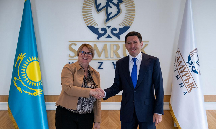 The Head of Samruk-Kazyna, Nurlan Zhakupov, to Meet with the HM Ambassador to Kazakhstan, Ms Kathy Leach