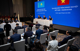 Round Table to Have Taken Place in Astana with Participation of Business Communities of Kazakhstan and Vietnam.