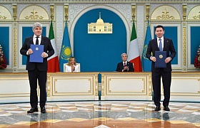 Samruk-Kazyna JSC to Have Signed Two Documents with Leading Italian Companies