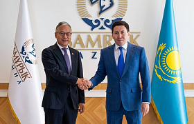 Нұрлан Жақыпов CITIC Group вице-президентімен кездесті