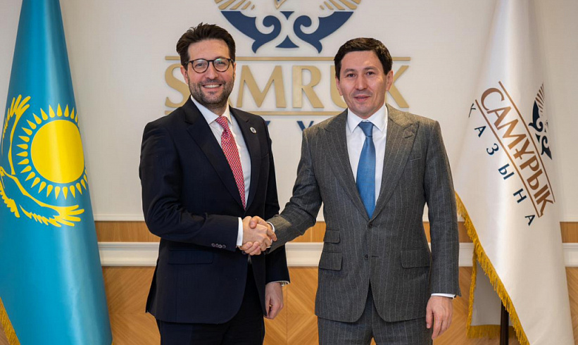 The Head of Samruk-Kazyna JSC, Nurlan Zhakupov met with Mr. Hüseyin Özhan, Managing Director for Central Asia and Mongolia of the EBRD
