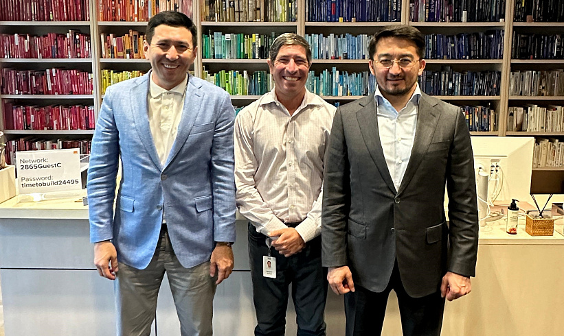 The Kazakh delegation, including the management of Samruk-Kazyna JSC and the Ministry of Digital Development, Innovations and Aerospace, met with representatives of Andreessen Horowitz and Lights