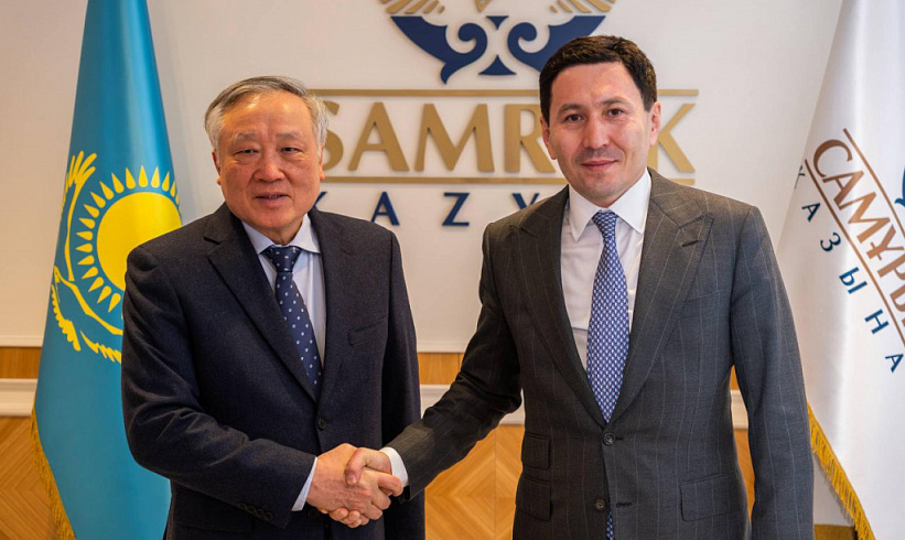 The Head of Samruk-Kazyna JSC, Nurlan Zhakupov, met with the delegation of the Socialist Republic of Vietnam, headed by Mr. Nguyen Hoa Binh, Deputy Prime Minister of Vietnam