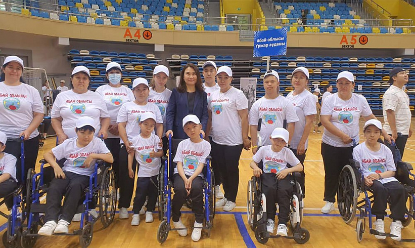 The Kazakhstan Bocce Championship and the CHILDREN PARALYMPIC GAMES Sports Festival to Have Started in the Capital.