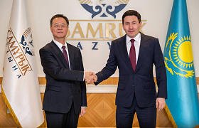 Samruk-Kazyna Chairman Nurlan Zhakupov met with Zhou Xinhuai, President of China National Petroleum Corporation (CNPC)