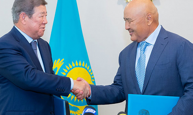 SAMRUK-KAZYNA FUND TO HAND OVER SOCIALLY SIGNIFICANT OBJECTS TO THE GOVERNOR'S OFFICE OF TURKESTAN REGION