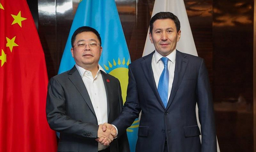 Нурлан Жакупов в Пекине провел встречу с основателем Guodong Network Communication Group Лу Цзе
