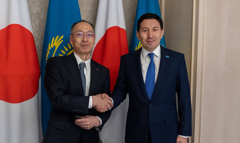 Meeting of the Head of Samruk-Kazyna with the President of Mitsubishi Heavy Industries
