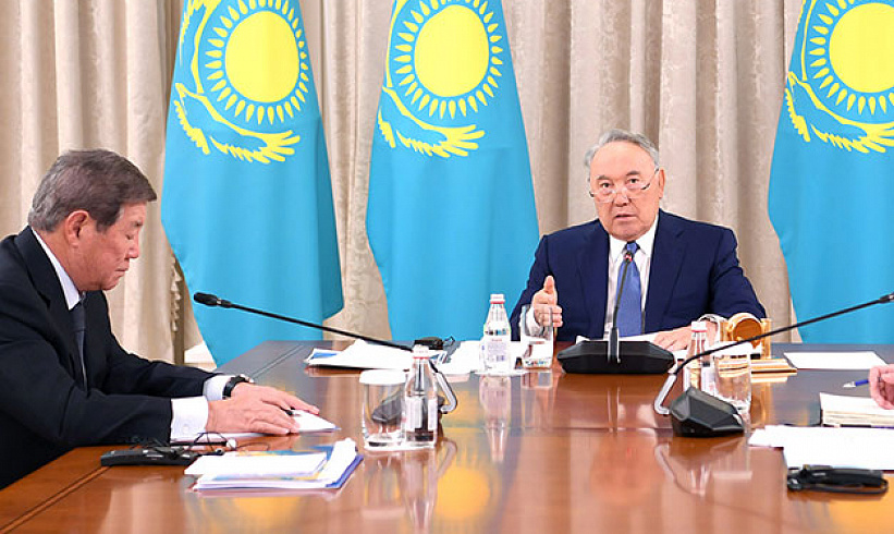 A MEETING OF THE BOARD OF MANAGEMENT OF SAMRUK-KAZYNA CHAIRED BY THE FIRST PRESIDENT OF KAZAKHSTAN