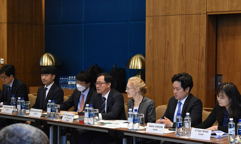 Корея делегациясы атом энергетикасын дамыту және АЭС салу тәжірибесімен бөліседі