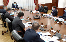  Prime minister Alikhan Smailov has held a meeting on reforming Samruk-Kazyna JSC
