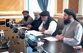 The Chairman of the Management Board of Samruk-Kazyna JSCNurlan Zhakupov met with Acting Minister of Trade and Industryof Afghanistan Nooruddin Azizi