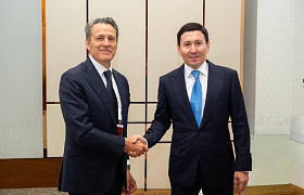 CEO of Samruk-Kazyna Nurlan Zhakupov met with Eni representatives on the sidelines of the Foreign Investors’ Council