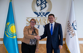 The Head of Samruk-Kazyna, Nurlan Zhakupov, to Meet with the HM Ambassador to Kazakhstan, Ms Kathy Leach