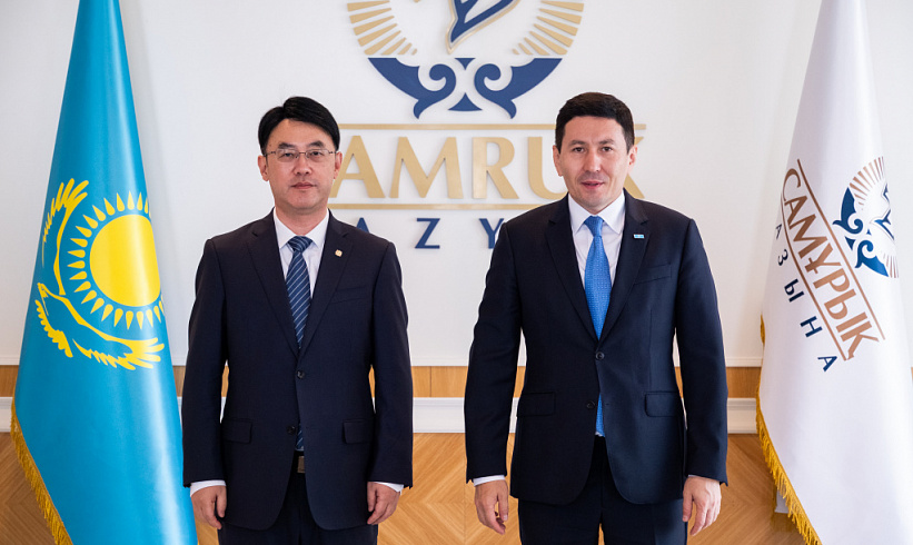 The Chairman of the Management Board of Samruk-Kazyna JSC to Have Met with CWE Management