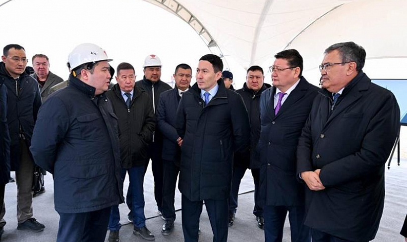 Head of Samruk-Kazyna reviews progress of CHP plant construction in Semey