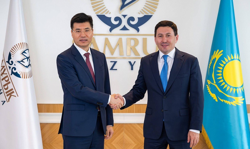 «Самұрық-Қазына» АҚ және Huawei цифрландыру және жасанды интеллект саласындағы стратегиялық серіктестікті дамыту мәселелерін талқылады