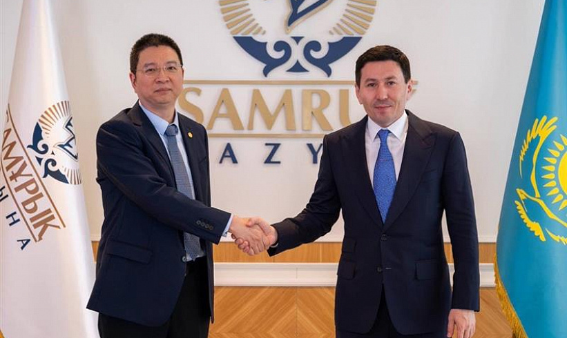 The leadership of Samruk-Kazyna and Energy China discussed ongoing projects