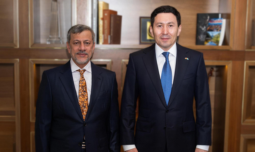 Nurlan Zhakupov, Chairman of the Management Board of Samruk-Kazyna JSC, met with Abdulsalam bin Mohammed Al Murshidi, President of the Oman Investment Authority